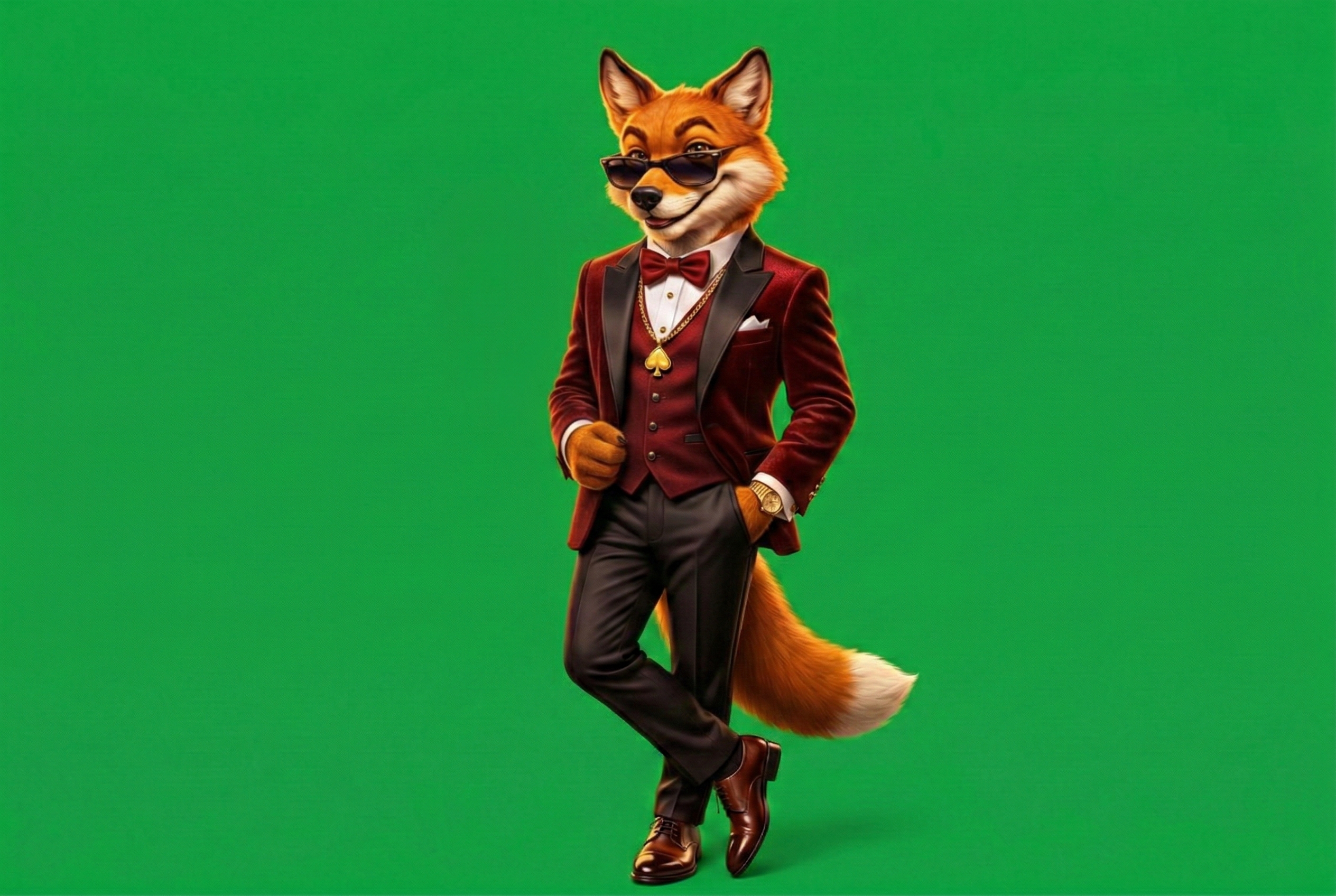 Coin Frenzy fox mascot